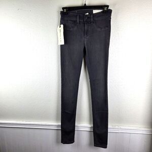 Women's Rag & Bone NWT Gray Skinny Ankle Legging Jeans Waist Size 26
